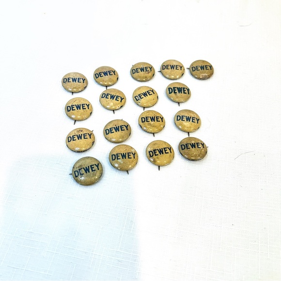 Other - Vintage Political Lapel Pins “Dewey” 1940s lot of 17